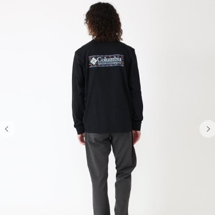Columbia ( コロンビア ) エクスプローラーズキャニオンロングスリーブTシャツ | ロンT | Tシャツ | 長袖 | メンズ | AJ5272 | コットン100% | ヴィンテージ感 | バックプリント | お出かけ | アウトドア | レジャー | ころんびあ