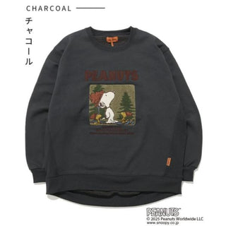 KRIFF MAYER ( クリフメイヤー ) サガラ刺繍スヌーピー裏起毛スウェット | LADYS | レディース | W2527822 | ウェア | トップス | スヌーピー | 裏起毛 | ふんわり | 柔らか | 冬 | 長袖 | お出かけ | くりふめいやー