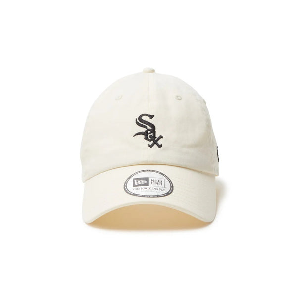 NEW ERA ( ニューエラ ) カジュアルクラシック MLB Casual Classic シカゴ ・ ホワイトソックス ミッドロゴ クロームホワイト | 帽子 | キャップ | シンプル | 日よけ | ユニセックス | イージースナップ | サイズ調整 | コットン | 14388457 | にゅーえら