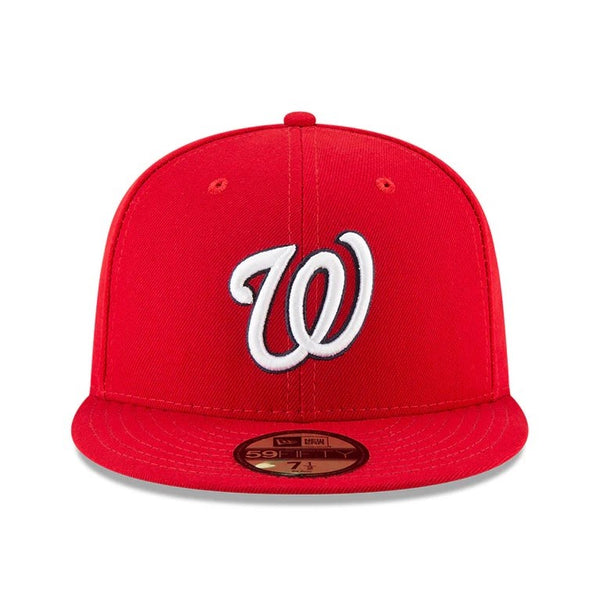 NEW ERA ( ニューエラ ) 59FIFTY MLBオンフィールド ワシントン ・ ナショナルズ ゲーム | 帽子 | キャップ | 日よけ | 赤色 | レッド | ポリエステル | ユニセックス | 定番 | 速乾 | にゅーえら | 14524835