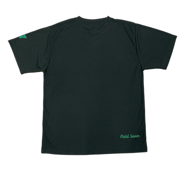 FIELD SEVEN ( フィールドセブン ) 7番Tシャツ | 半袖 | Tシャツ | シンプル | バックプリント | 吸水速乾 | ドライ | 夏服 | 動きやすい | UVケア | アウトドア | キャンプ | レジャー