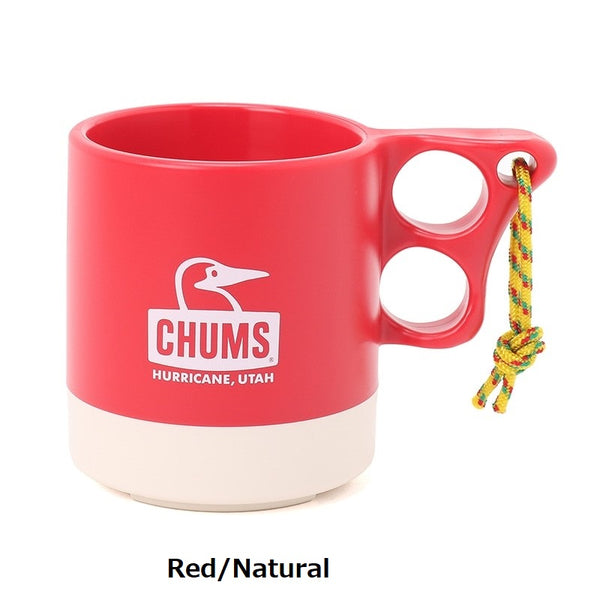 CHUMS ( チャムス ) キャンパーマグカップ | アウトドア | キャンプ用品 | キッチン用品 | カップ | 可愛い | カラフル | 250ml | 割れにくい | CH62-1244 | ブービーフェイス | 吊り下げ | 携行性 | 軽い | 軽量 | ちゃむす | コップ