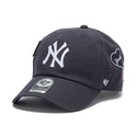 '47 ( フォーティーセブン ) クリーンナップ ニューヨーク・ヤンキース BADGES キャップ 帽子 ベースボールキャップ CLEAN UP MLB メジャーリーグ ニューヨークヤンキース ヤンキース NY ロゴ 刺繍 メンズ レディース ユニセックス カーブバイザー アジャスター サイズ調整