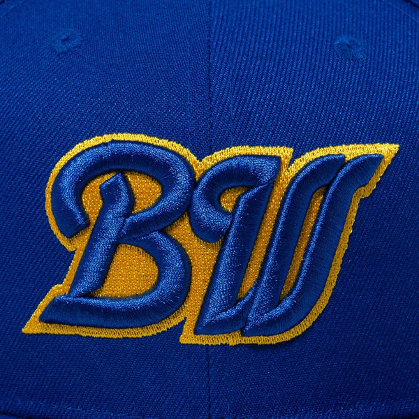 NEW ERA ( ニューエラ ) 59FIFTY NPBクラシック オリックス・ブルーウェーブ ライトロイヤル | 帽子 | キャップ | ユニセックス | 定番 | 日よけ | オシャレ | ブルー | 野球帽 | フラットバイザー | 14525175 | にゅーえら