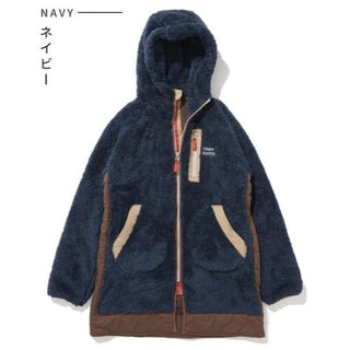 【 SALE 】KRIFF MAYER ( クリフメイヤー ) シャギーボアロングフードJK | LADYS | W2514409 | レディース | ウェア | ジャケット | フード付 | ロング丈 | フリース | 軽い | 動きやすい | ふわふわ | カジュアル | W2514409 | くりふめいやー