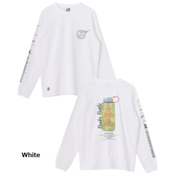 CHUMS ( チャムス ) ブービーボトルロングスリーブTシャツ | ロンT | ロングTシャツ | 長袖 | アパレル | トップス | 長袖Tシャツ | コットン | バックプリント | お出かけ | オシャレ | CH01-2730 | ちゃむす
