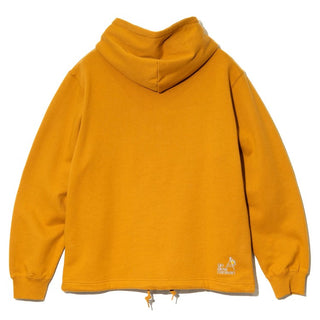 go slow caravan ( ゴースローキャラバン ) 空紡糸裏毛 スキレットピザ猫 ヘムスピンドルフーディー  | MENS | WOMENS | メンズ | レディース | トップス | 長袖 | 秋 | 冬 | 裏毛 | プリント | 352607 | カジュアル