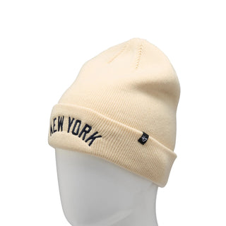 ’47 ( フォーティーセブン ) ’47カフニット ニューヨーク・ヤンキース MLB Wordmark ナチュラル | 帽子 | キャップ | オシャレ | 防寒 | 冬 | オシャレ | 秋 | 伸縮性 | ニット帽 | シンプル | ユニセックス | 14858431