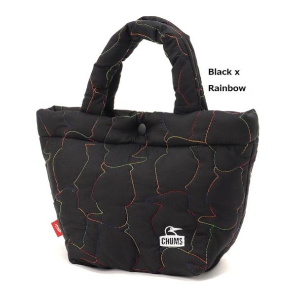 CHUMS ( チャムス ) ブービーステッチミニトートバッグ | トートバッグ | ナイロン | バッグ | カバン | 鞄 | 刺繍 | 約4L | お出かけ | 散歩 | 小さめ | 軽い | キルティング | CH60-4040 | ちゃむす