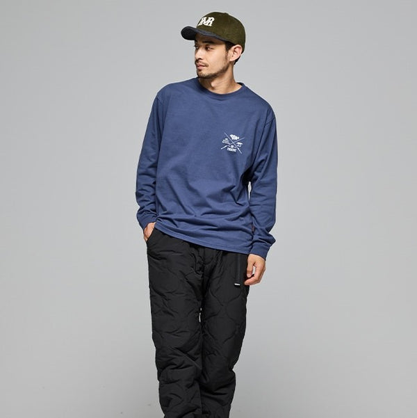 KRIFF MAYER ( クリフメイヤー ) 外遊びイラストロンT ( 釣り ) 2517813 | シャツ | ウェア | トップス | ロンT | Tシャツ | 長袖 | 綿100% | プリントT | くりふめいやー | バックプリント