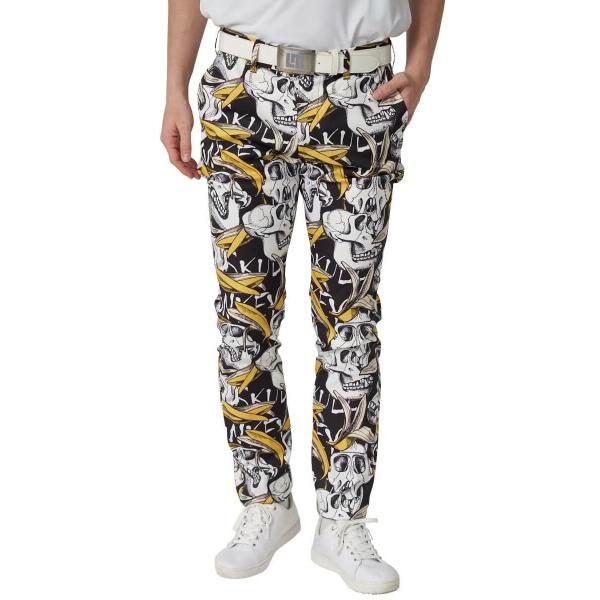 【 SALE 】 LOUDMOUTH ( ラウドマウス ) ストレッチツイル 柄ロングパンツ | メンズ | ゴルフ | ゴルフウェア | ストレッチ | 動きやすい | ポリエステル100% | 吸汗速乾 | UV | 764301 | らうどまうす | ロングパンツ | 派手