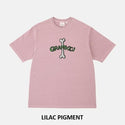 GRAMICCI ( グラミチ ) ボーンTシャツピグメントダイ Tシャツ 半袖Tシャツ カットソー クルーネック ユニセックス トップス コットン ピグメントダイ ヴィンテージライク 古着風 カジュアル アウトドア キャンプ レジャー タウンユース 春夏 グラミチTシャツ G6FM-T100