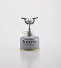 SOTO ( ソト ) アミカス シングルバーナー ガスバーナー OD缶 ストーブ コンパクト 軽量 登山 キャンプ ソロキャンプ アウトドア 圧電点火 収納ケース付き SOD-320