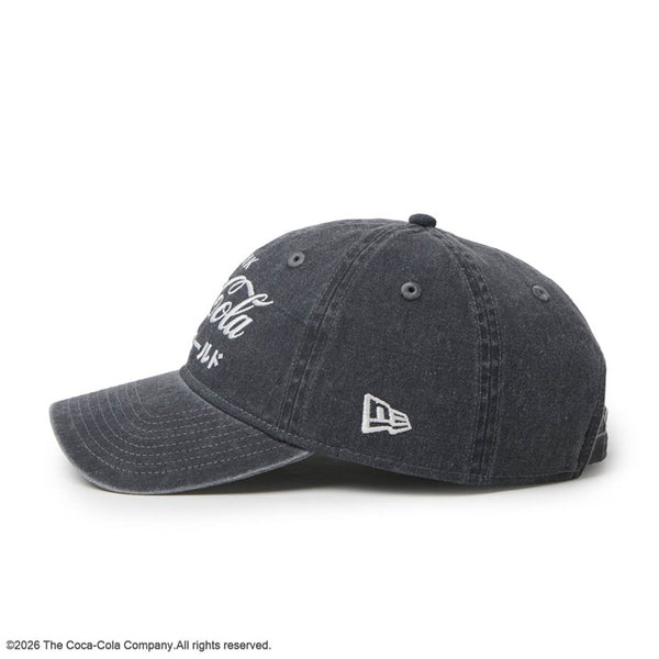 NEW ERA ( ニューエラ ) 9TWENTY コカ･コーラ アシッドウォッシュ ダークグレー 920 キャップ 帽子 ベースボールキャップ メンズキャップ レディースキャップ ユニセックスキャップ Coca-Cola コカコーラ Coca Cola コカコーラキャップ コカ･コーラキャップ 15154855