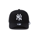 NEW ERA ( ニューエラ ) 9FORTY A-Frame ニューヨーク ・ ヤンキース ブラック × ホワイト | 帽子 | キャップ | 日よけ | ユニセックス | サイズ調整 | コットン | スナップバック | 定番 | 人気 | にゅーえら | 14525036