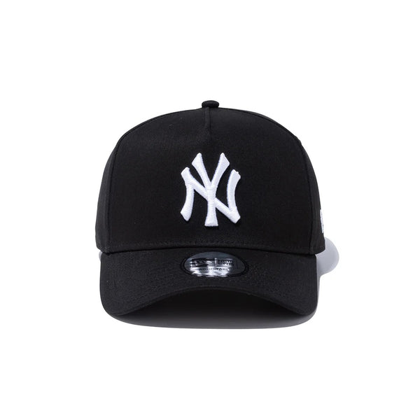 NEW ERA ( ニューエラ ) 9FORTY A-Frame ニューヨーク ・ ヤンキース ブラック × ホワイト | 帽子 | キャップ | 日よけ | ユニセックス | サイズ調整 | コットン | スナップバック | 定番 | 人気 | にゅーえら | 14525036