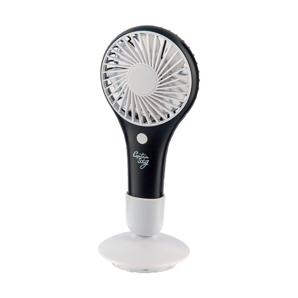CAPTAIN STAG ( キャプテンスタッグ ) キャプテンスタッグ ハンディーファン ( ブラック ) 携帯扇風機 | ハンディファン | 手持ち扇風機 | ミニ扇風機 | ポータブルファン | レジャー | フェス | 充電 | 電池 | UW-4501 | きゃぷてんすたっぐ