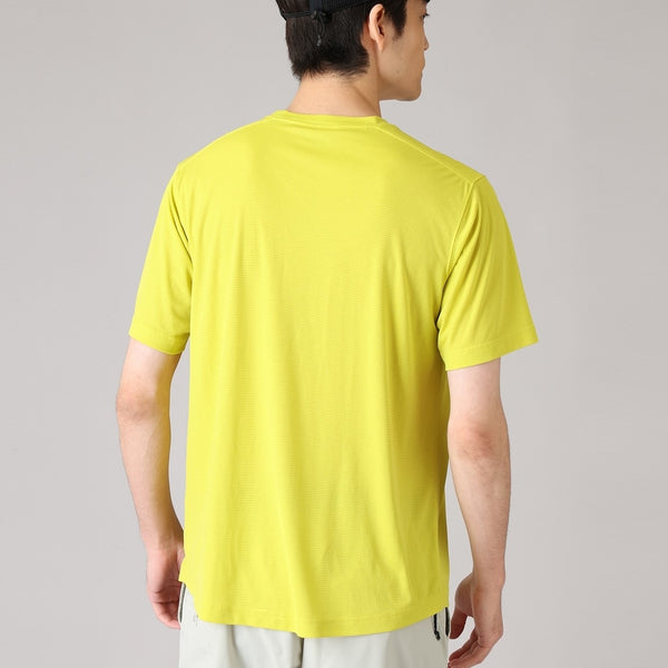 Columbia ( コロンビア ) トレイルラッシュグラフィックショートスリーブTシャツ 半袖Tシャツ メンズ 冷感 速乾 吸湿速乾 オムニフリーズゼロアイス オムニウィック 抗菌防臭 アウトドア ハイキング 登山 トレッキング キャンプ スポーツ 夏 レジャー PG1653