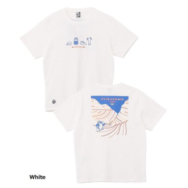 CHUMS ( チャムス ) グッドウェーブTシャツ | トップス | Tシャツ | 半袖 | 半袖Tシャツ | コットン | 型崩れしにくい | アウトドア | キャンプ | ハイキング | オシャレ | ちゃむす | CH01-2787