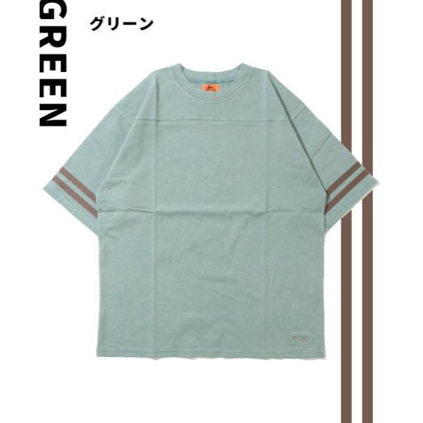 KRIFF MAYER ( クリフメイヤー ) ピグメントフットボールT | 2447200 | シャツ | 半袖シャツ | Tシャツ | 綿100% | ヴィンテージ感 | レジャー | 普段使い | アウトドア | キャンプ | オシャレ | メンズ | ウェア | トップス | 夏服