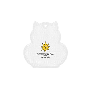 DETAIL ( ディテール ) Cheeky Cat Reflector Midori Komatsu チーキー キャット リフレクター | イラストレーターコラボの2倍光るリフレクター | 反射 | 可愛い | 猫 | ネコ | 3743CC | キーホルダー | アクセサリー | でぃてーる