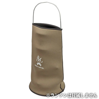 Bush Craft ( ブッシュクラフト ) オイルランタンソフトカバー D80D90 ブラウン | アウトドア | キャンプ | 収納カバー | ソフトケース | 収納ケース | 持ち運び | 伸縮性 | 吊り下げ | 51002 | ランタンケース | ぶっしゅくらふと