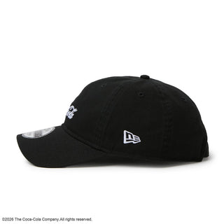 NEW ERA ( ニューエラ ) 9TWENTY Coca-Cola コカ･コーラ ブラック キャップ 帽子 ベースボールキャップ コカコーラ ロゴキャップ メンズ レディース ユニセックス 男女兼用 カジュアル ストリート ブランドキャップ アジャスタブル サイズ調整可能 黒 ブラック 15154853
