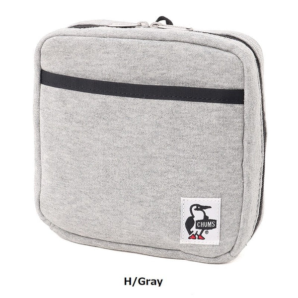 CHUMS ( チャムス ) スクエアスタンドポーチスウェットポーチ | ポーチ | ケース | 内ポケット | スクエア型 | 自立 | アウトドア | 旅行 | キャンプ | レジャー | 持ち運び | 撥水 | CH60-4009 | ちゃむす