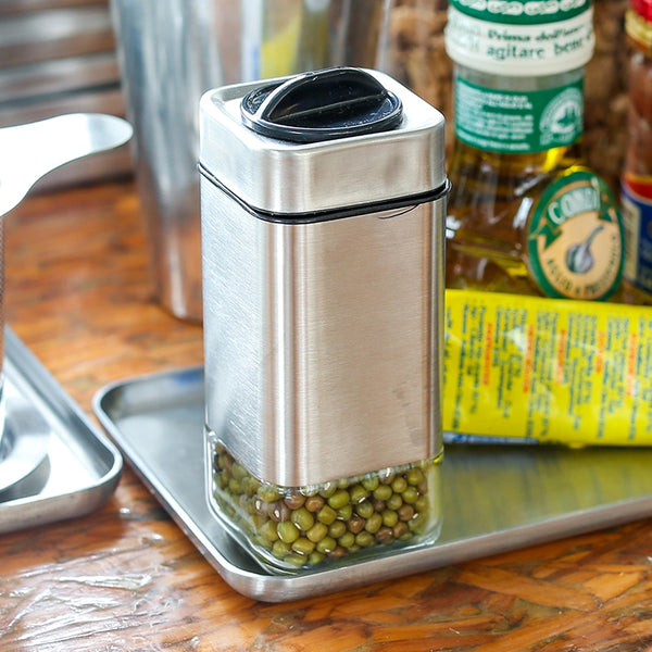 DULTON ( ダルトン ) CUBE SPICE JAR キューブ スパイス ジャー | キッチン | キッチン用品 | スパイス入れ | 調味料入れ | シンプル | 洗練 | かっこいい | ギフト | プレゼント | キッチン小物 | K20-0125 | だるとん