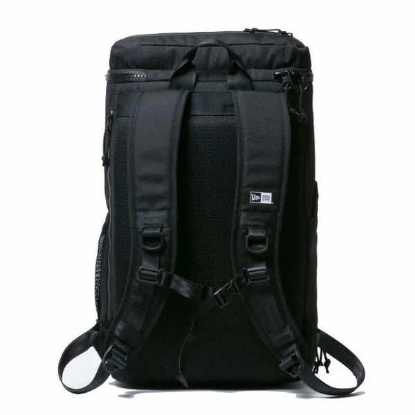 NEW ERA ( ニューエラ ) ボックスパック 32L ブラック | リュック | リュックサック | バックパック | 通勤 | 通学 | 黒色 | シンプル | PC収納 | 靴収納 | 使いやすい | 新生活 | 14521371
