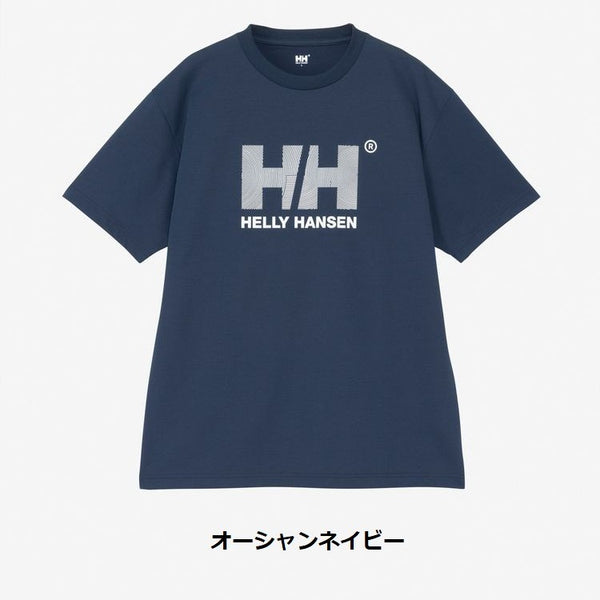 HELLY HANSEN ( ヘリーハンセン ) ショートスリーブ HHウェーブロゴティー | ユニセックス | Tシャツ | HH62505 | 半袖シャツ | 半袖 | 夏服 | ロゴ | シンプル | ゆったり | ゆとり | アウトドア | キャンプ | レジャー