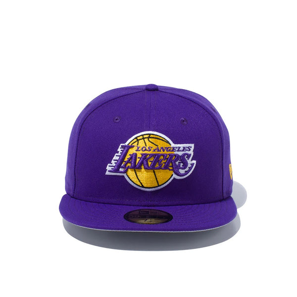 NEW ERA ( ニューエラ ) 59FIFTY ロサンゼルス ・ レイカーズ パープル × チームカラー | 帽子 | キャップ | 日よけ | 14525215 | ユニセックス | 定番 | アウトドア | キャンプ | お出かけ | オシャレ