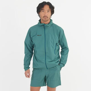 MILLET ( ミレー ) ブリーズバリヤー II ワイルダー ジャケット | アウトドア | キャンプ | 登山 | ハイキング | 軽い | 軽量 | 撥水 | 通気性 | パッカブル | 旅行 | 持ち運び | フード | MIV03176 | みれー
