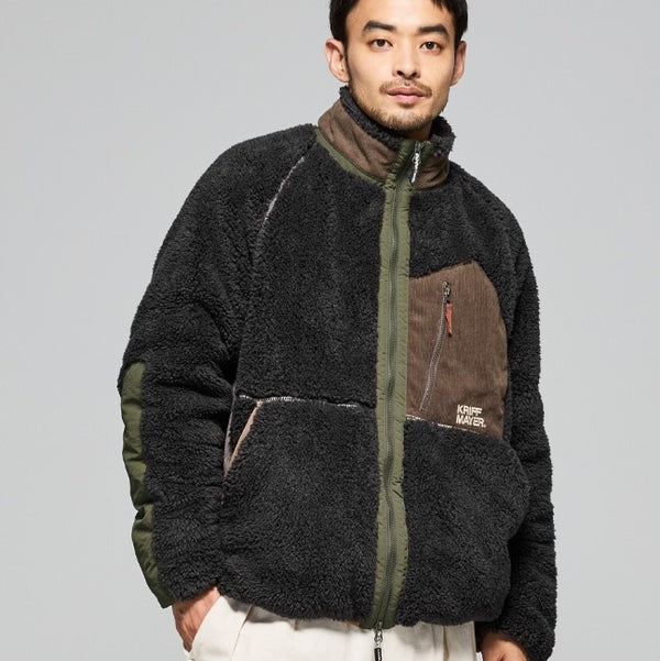 KRIFF MAYER ( クリフメイヤー ) シャギーボアジャケット | MENS | メンズ | 2514400 | ジャケット | アウター | 防寒 | メッシュ | 動きやすい | アウトドア | レジャー | キャンプ | 起毛 | 柔らかい | カジュアル | くりふめいやー