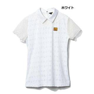 LOUDMOUTH ( ラウドマウス ) レディース ストレッチメッシュ 半袖モックネックシャツ | シャツ | 半袖 | ゴルフ | ウェア | 半袖シャツ | 吸汗速乾 | UV | 透け感 | オシャレ | 765654 | らうどまうす