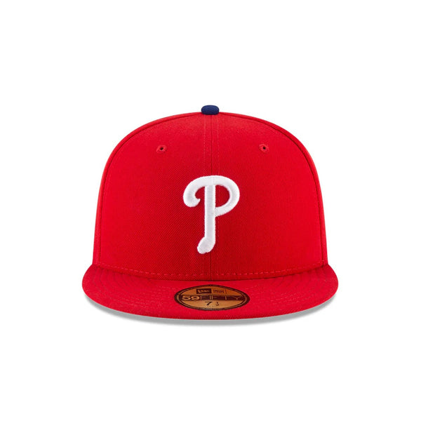 NEW ERA ( ニューエラ ) 59FIFTY MLBオンフィールド フィラデルフィア ・ フィリーズ ゲーム | 帽子 | キャップ | 日よけ | シンプル | ユニセックス | 速乾 | 定番 | 14524859 | ポリエステル | UVカット | にゅーえら