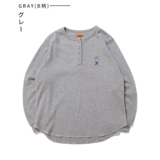 KRIFF MAYER ( クリフメイヤー ) ハニカムワッフルワンポイントロンT | LADYS | レディース | W2537820 | ウェア | トップス | ロンT | 長袖 | ワンポイント | Tシャツ | カジュアル | くりふめいやー