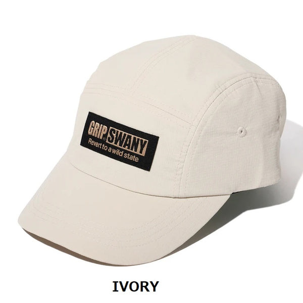 GRIP SWANY ( グリップスワニー ) 【 GSUA-158 】 ADVENTURE CAP | 帽子 | キャップ | シンプル | ロゴ | アクセント | サイズ調整 | アウトドア | レジャー | キャンプ | 撥水 | 軽量 | 軽い | バックル | オシャレ | ぐりっぷすわにー