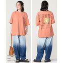 KRIFF MAYER ( クリフメイヤー ) ダジャレ半袖Tシャツ | デンワニデンワ | 2556303 | メンズ | ユニセックス | 半袖 | バックプリント | Tシャツ | 半袖Tシャツ | 綿100% | 夏服 | アパレル | トップス | くりふめいやー