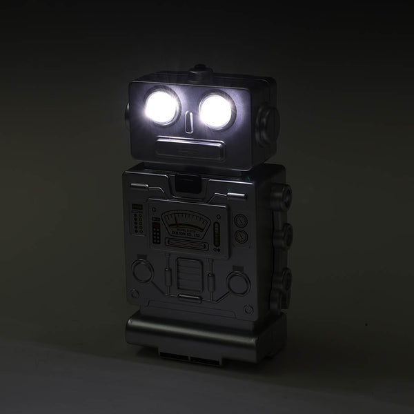 DULON ( ダルトン ) TOOL KIT ROBOT SILVER ツール キット ロボット | 工具セット | ロボット型 | DIY | Y-1019SV | ドライバー | ソケット | ビット |  LEDライト | メジャーテープ | だるとん | ギフト | プレゼント