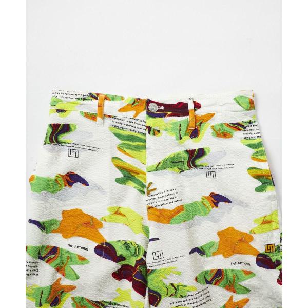 LOUDMOUTH ( ラウドマウス ) メンズ ニットサッカー 柄ショートパンツ | パンツ | ハーフパンツ | ゴルフ | ウェア | ゴルフウェア | 派手 | 吸汗速乾 | UV | ストレッチ | ポリエステル | 765305