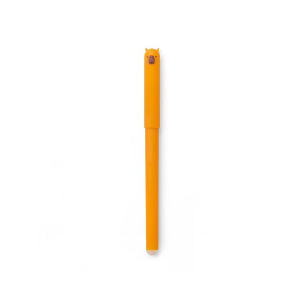 KIKKERLAND ( キッカーランド ) イレーサブル ペン 消しゴム付き ボールペン 筆記具 文房具 おしゃれ かわいい ユニーク 雑貨 カピバラ