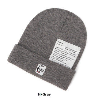 CHUMS ( チャムス ) スペースニットキャップ | 帽子 | ニット帽 | 冬 | オシャレ | 宇宙 | ロゴ | 定番 | 深め | アクリル100% | 柔らかい | 暖かい | 防寒 | チクチクしにくい | CH05-1437 | ちゃむす | 春先 | 秋