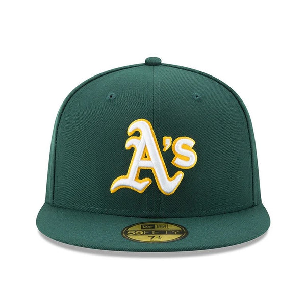 NEW ERA ( ニューエラ ) 59FIFTY MLBオンフィールド オークランド ・ アスレチックス ロード | 帽子 | キャップ | 日よけ | シンプル | レジャー | にゅーえら | 14524862 | ポリエステル | 速乾 | ユニセックス | 定番 | UVカット