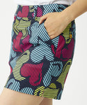 【 SALE 】 LOUDMOUTH ( ラウドマウス ) レディース ストレッチツイル 柄スカート | ゴルフ | スカート | 動きやすい | 764355 | 派手 | らうどまうす | 接触冷感 | 夏