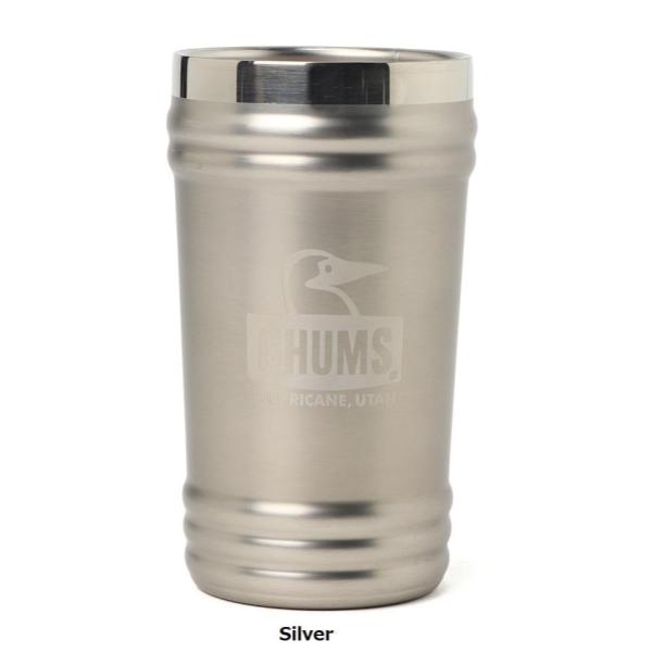 CHUMS ( チャムス ) キャンパーウェーブタンブラー | 食器 | キッチン用品 | タンブラー | アウトドア | キャンプ | 持ちやすい | 自宅 | オフィス | ステンレス | 360ml | 広口タイプ | 洗いやすい | CH62-2126 | ちゃむす