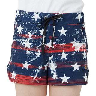 【 SALE 】 LOUDMOUTH ( ラウドマウス ) レディース スウェットショートパンツ ネイビー | ショーパン | ゴルフ | ウェア | 派手 | 可愛い | 吸汗 | 速乾 | アウトドア | 動きやすい | 通気性 | 762354 | らうどまうす