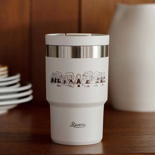 RIVERS ( リバーズ ) ウォールマグ シェイド COFFEE BOY | マグカップ | タンブラー | 保温 | 保冷 | 真空断熱 | 魔法瓶 | コーヒー | コーヒータイム | コラボ | 運転 | 持ち運び | アウトドア | レジャー | キャンプ | TM021