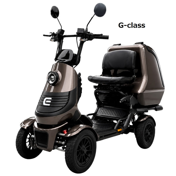 ELEMOs ( エレモーズ ) ELEGRANシリーズ SUPER ELEGRAN スーパーエレグラン / G-class / F-class 特定小型四輪 EV 電動四輪車 免許不要 公道走行可能 電動モビリティ シニアカー 電動カート フラッグシップ