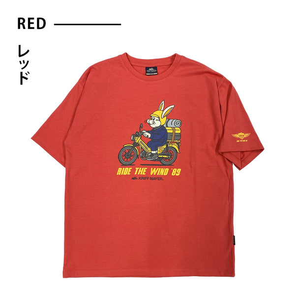 KRIFF MAYER ( クリフメイヤー ) クリフラビット半袖T | ツーリング | MENS | 2546301 | メンズ | 半袖 | Tシャツ | 半袖Tシャツ | アパレル | トップス | オシャレ | アウトドア | キャンプ | レジャー | 綿100％ | くりふめいやー